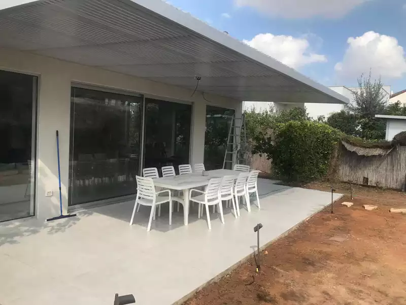 פרגולות אלומיניום ובניה קלה