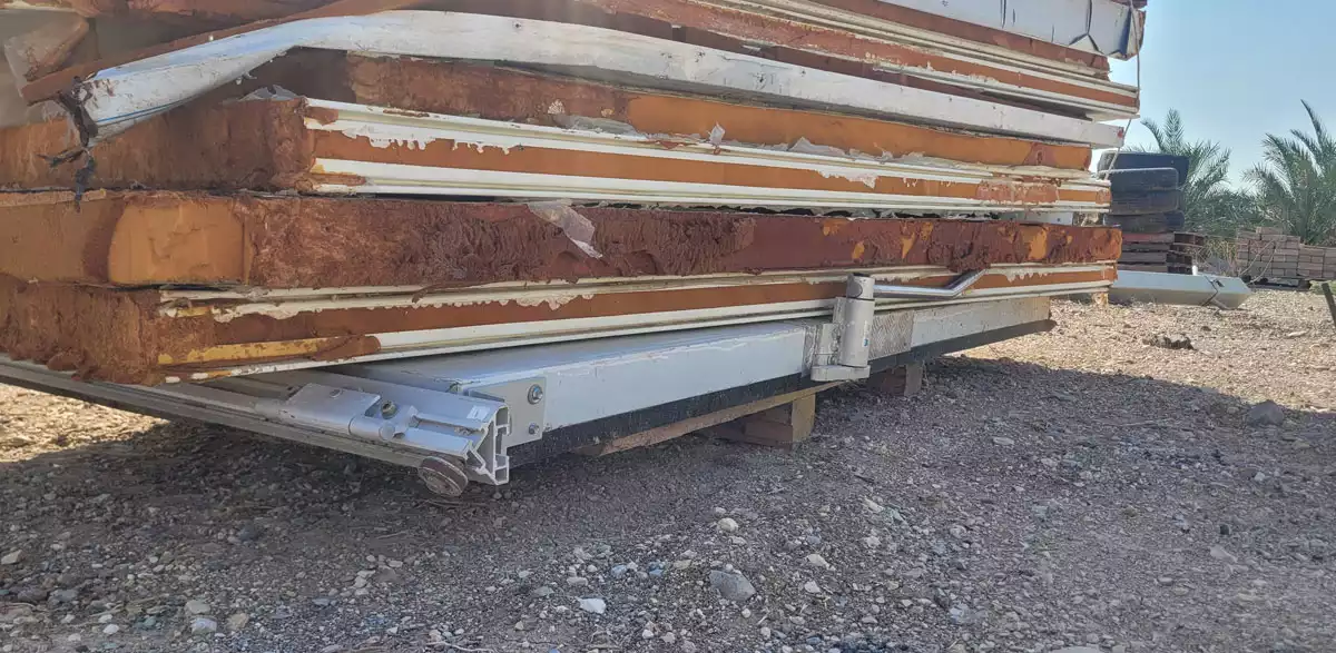 דלת הזזה לחדר קירור/ הקפאה 