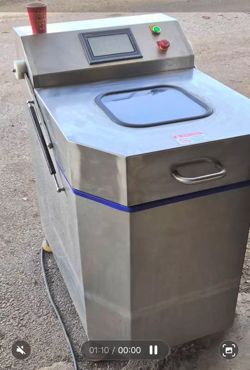 צנטרפוגה לייבוש ירקות ומכונת לתפוחי אדמה