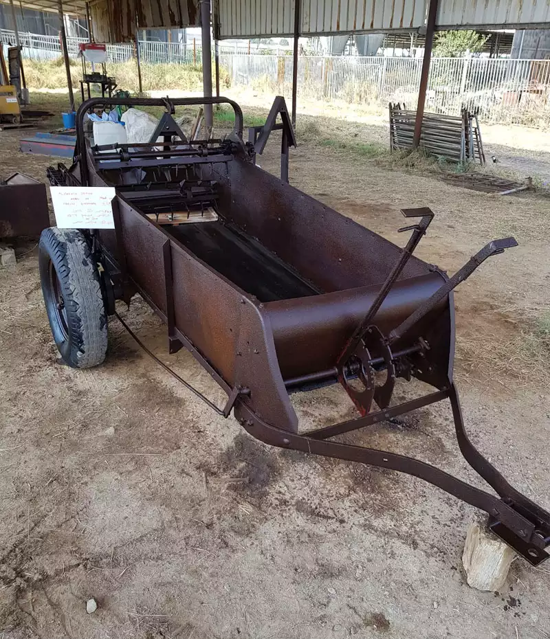 מפזרת זבל אורגני