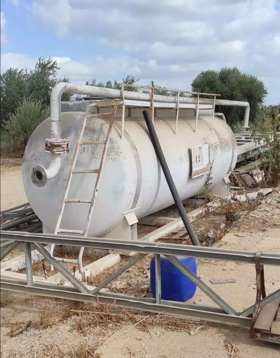 מיכל נירוסטה 7250 ליטר