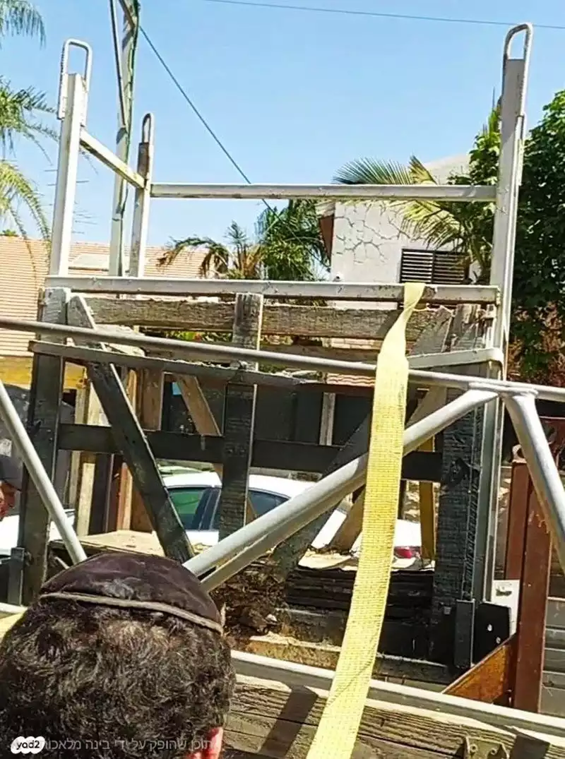 סל אדם למלגזה / מנוף