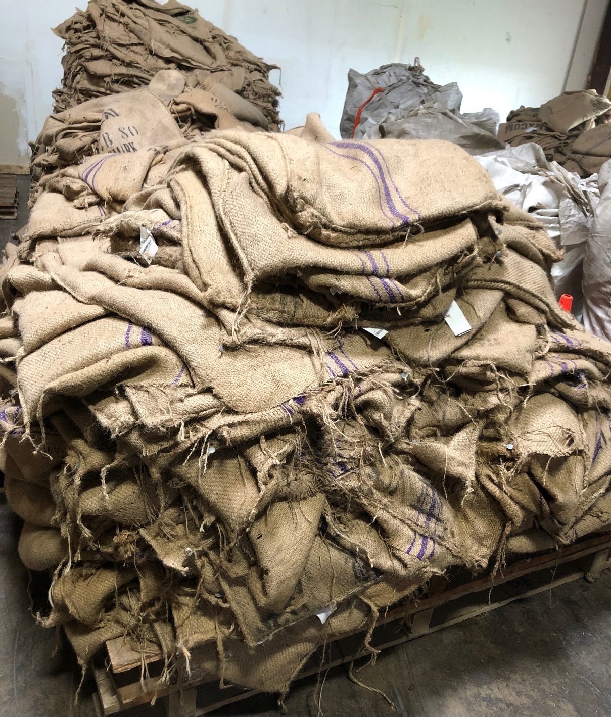 שקי יוטה למיחזור