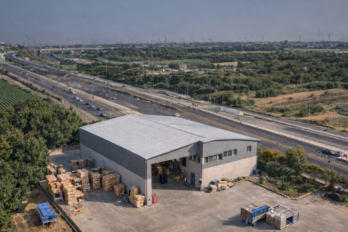 מבנה חקלאי איכותי – מיקום אסטרטגי