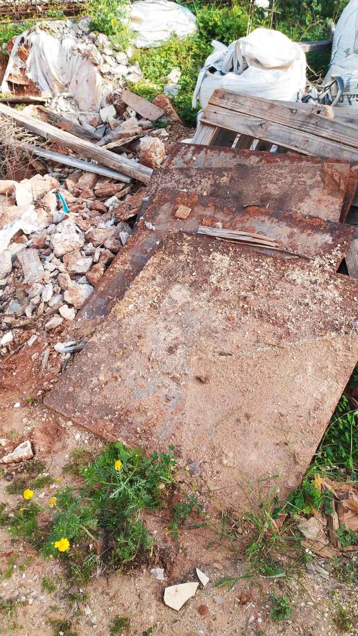 פלטות פלדה  לביסוס