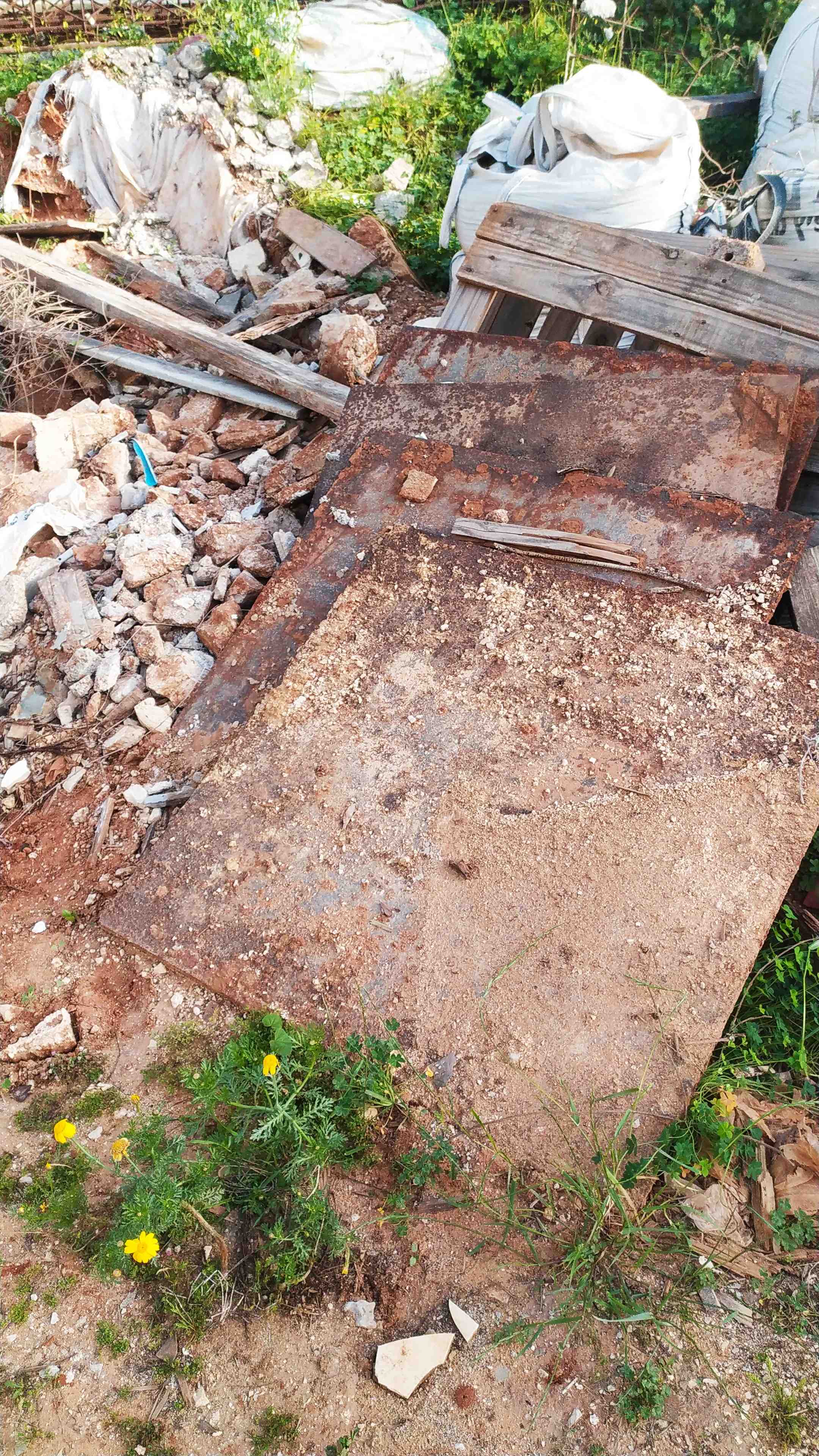 פלטות פלדה  לביסוס