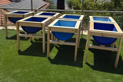חביות פלסטיק לגינון